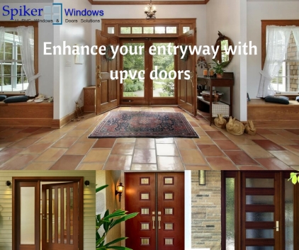 Enhance your entryway with upvc doors